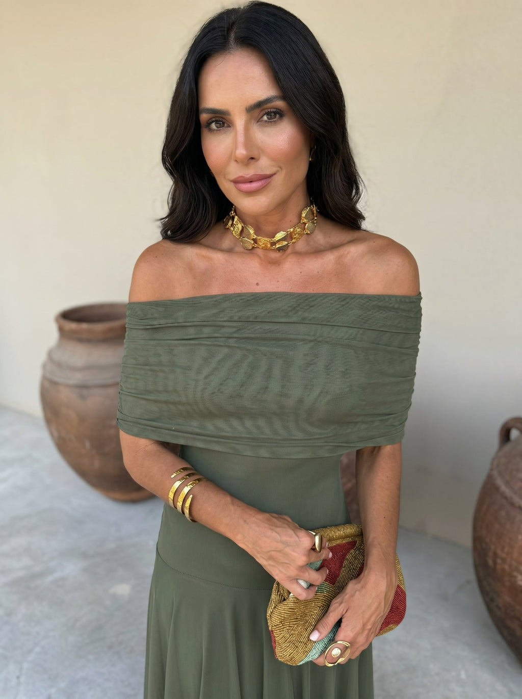 Toledo | Vestido femenino de lino-seda