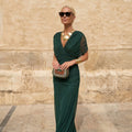 Morgan | Vestido Verde Elegante