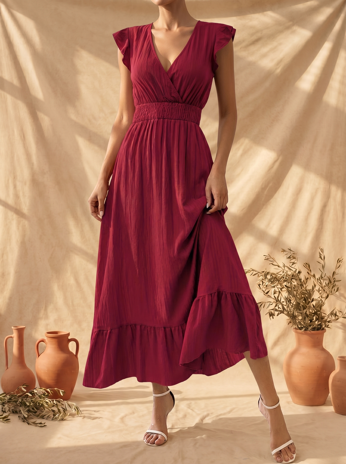 Cristina | Elegante vestido fluido