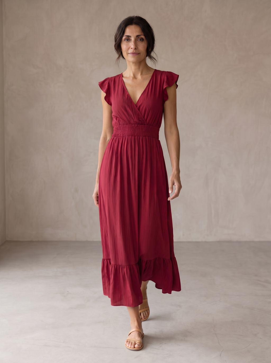 Cristina | Elegante vestido fluido