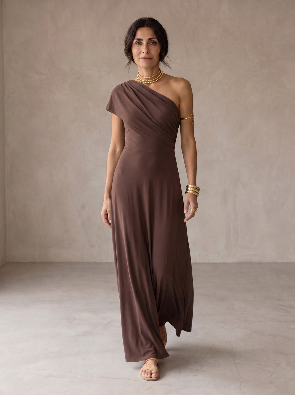 Toledo | Vestido femenino de lino-seda