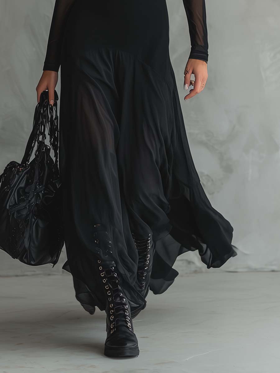 Vestido Maxi Negro