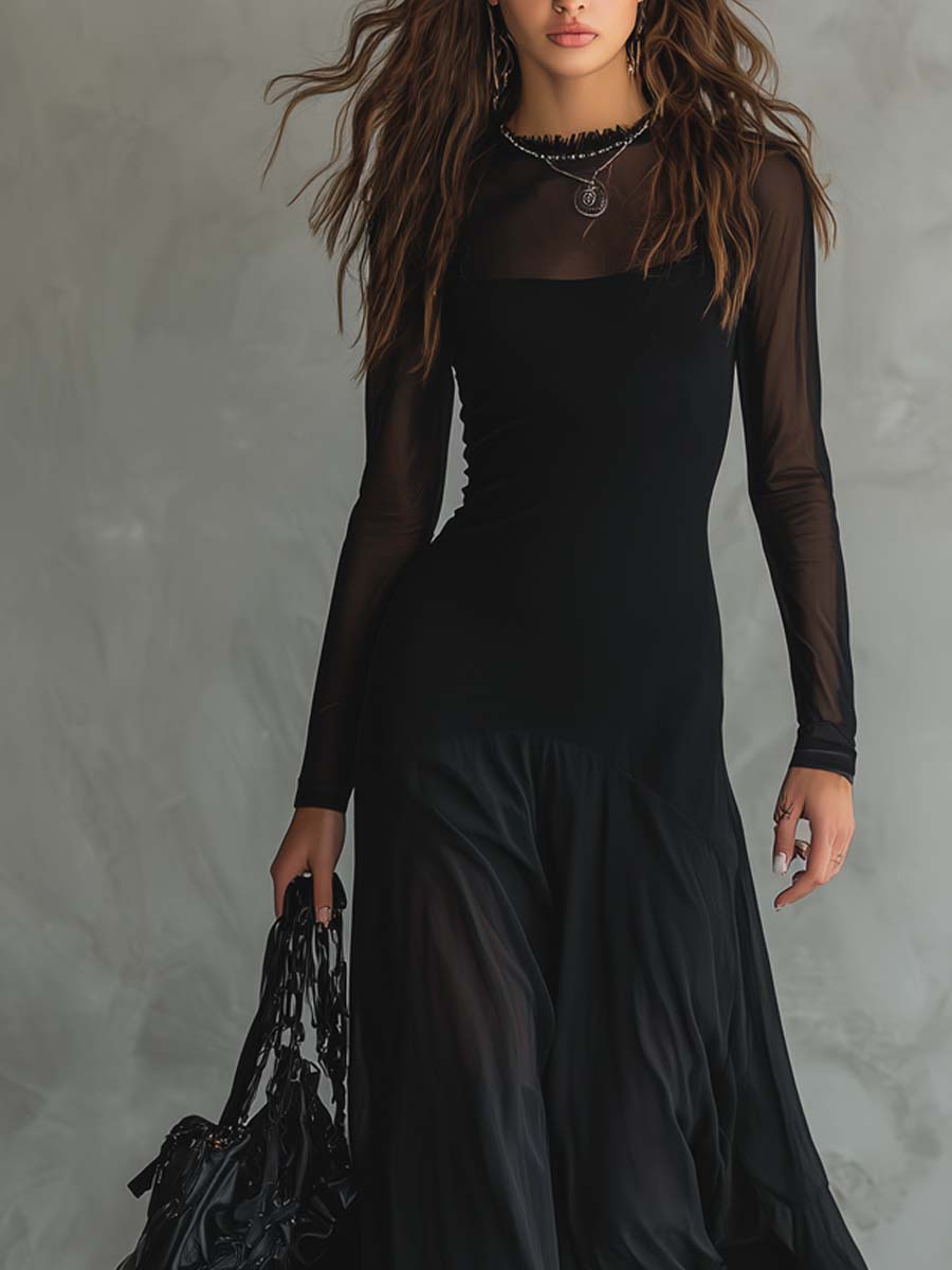 Vestido Maxi Negro