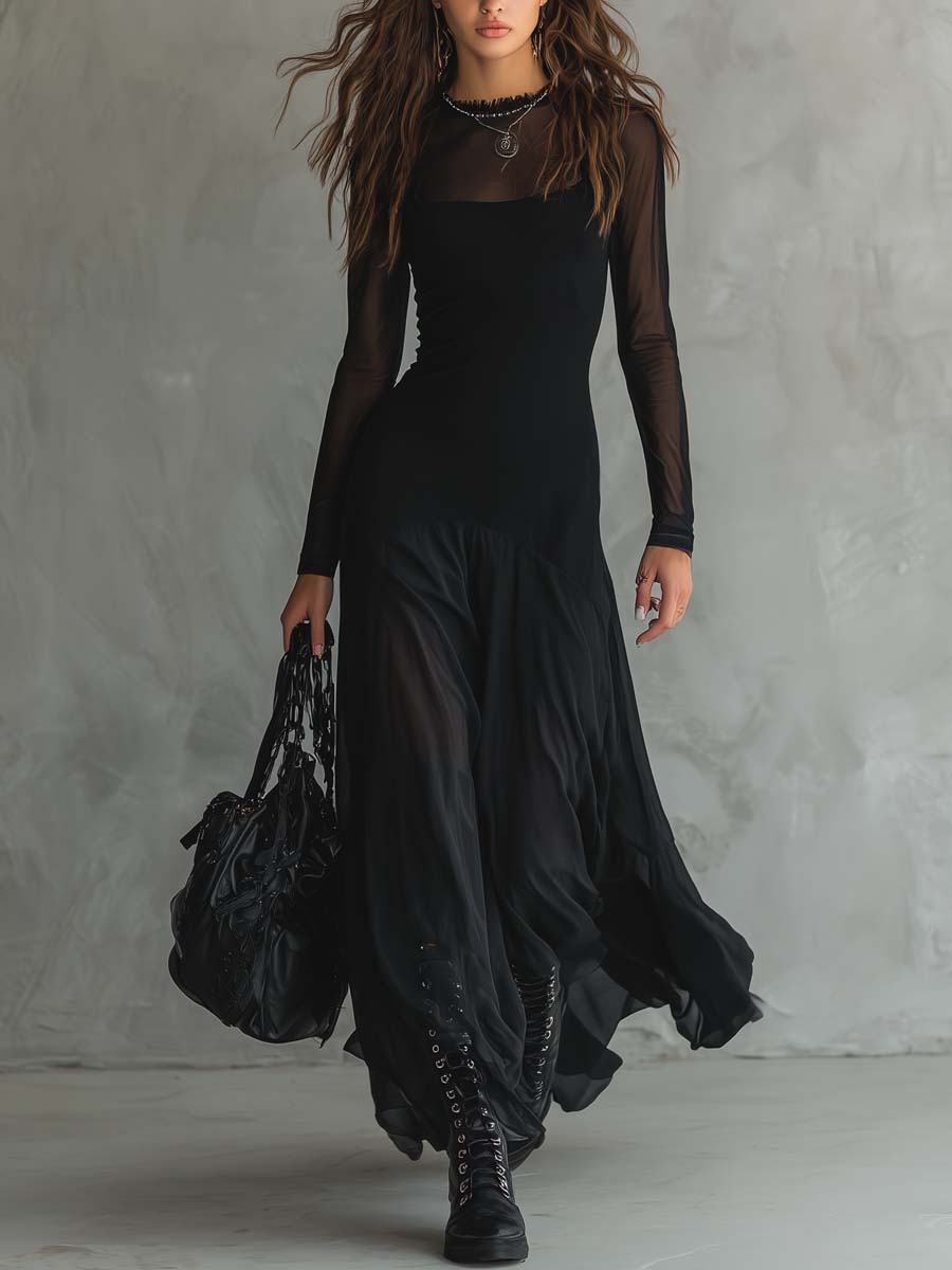 Vestido Maxi Negro