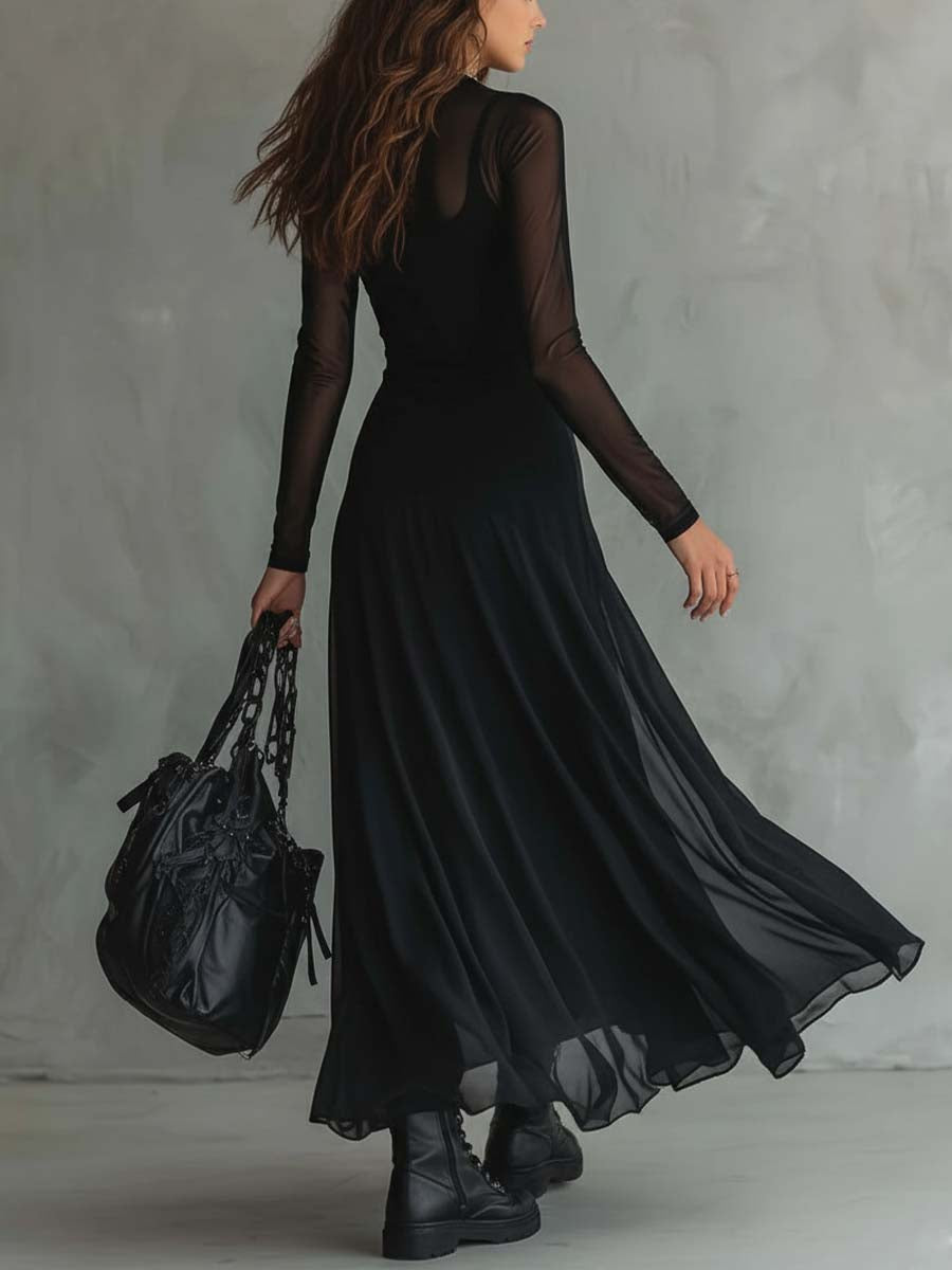 Vestido Maxi Negro