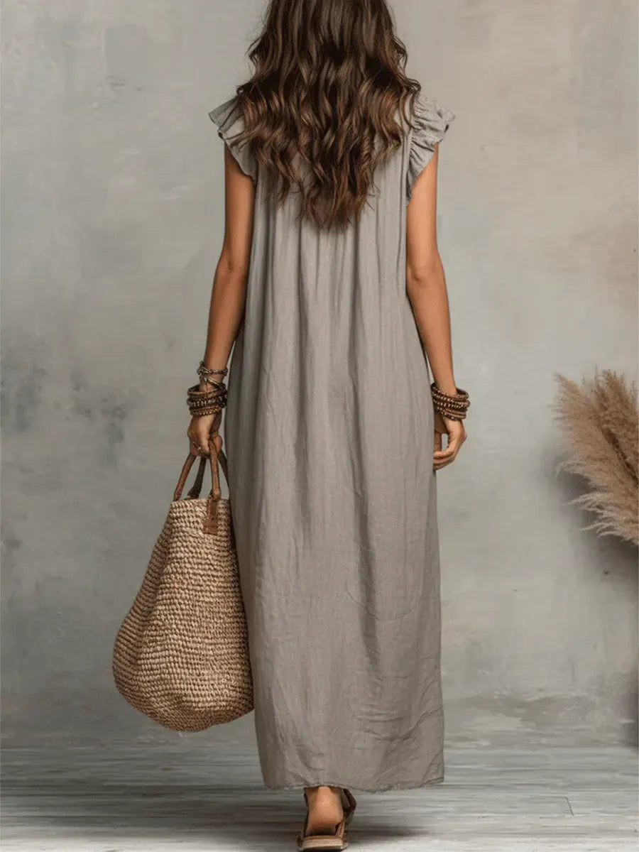CARMEN | VESTIDO LARGO BOHEMIO