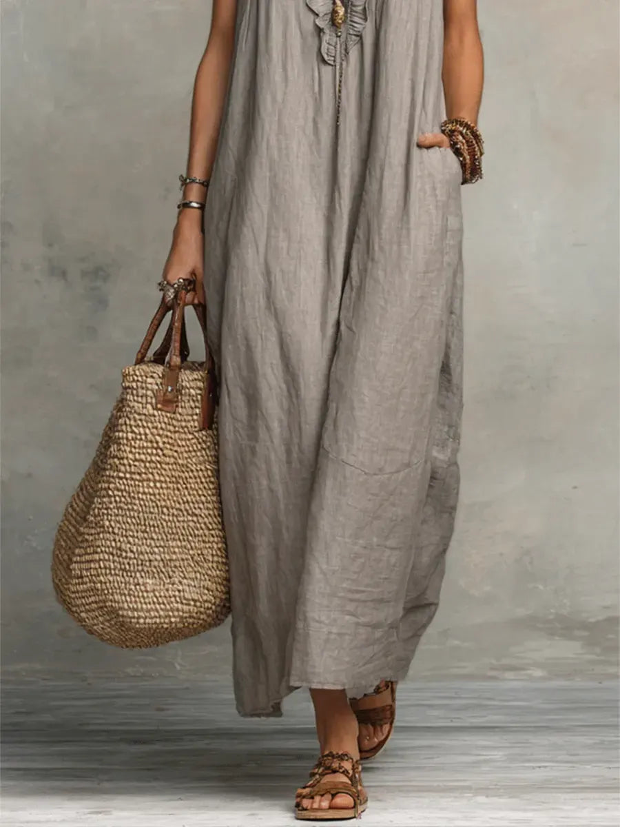 CARMEN | VESTIDO LARGO BOHEMIO