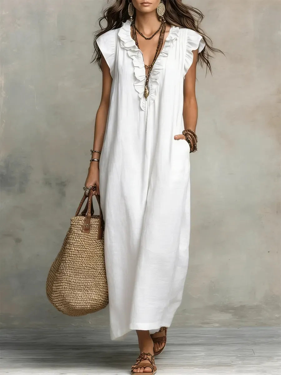 CARMEN | VESTIDO LARGO BOHEMIO