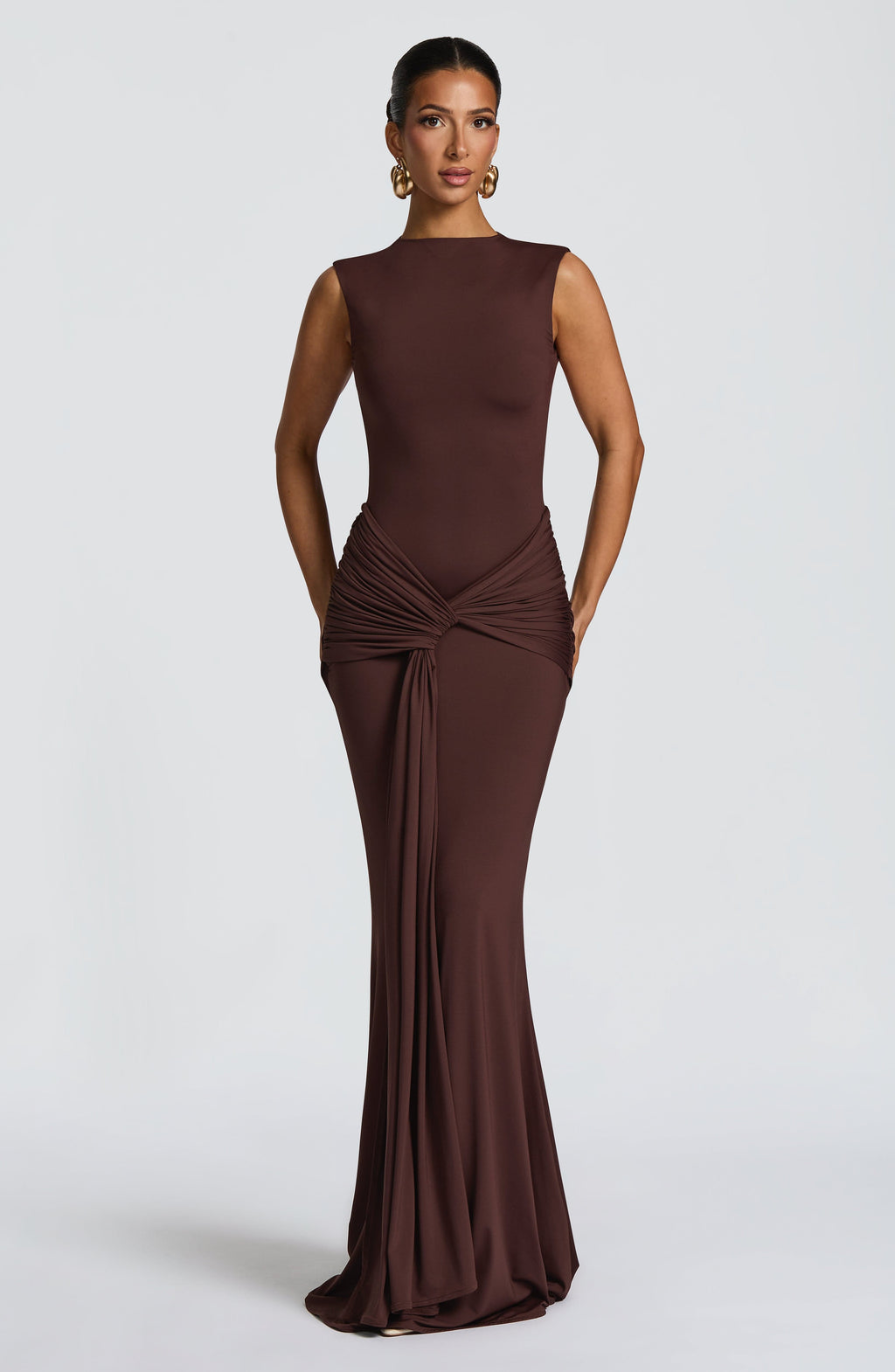Vestido Carbajo™ -  Silueta elegante con drapeado escultural
