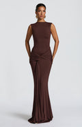 Vestido Carbajo™ -  Silueta elegante con drapeado escultural