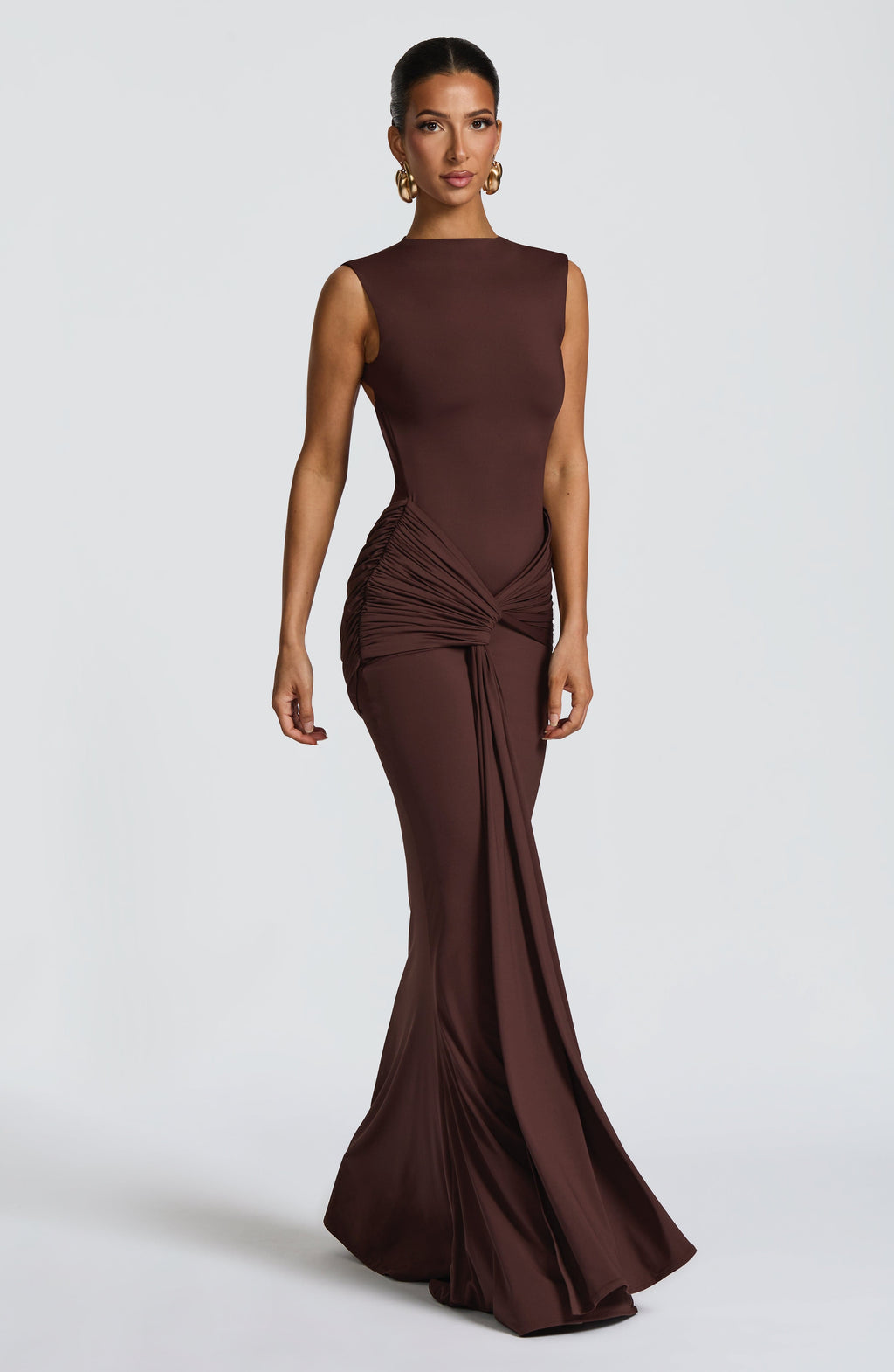 Vestido Carbajo™ -  Silueta elegante con drapeado escultural