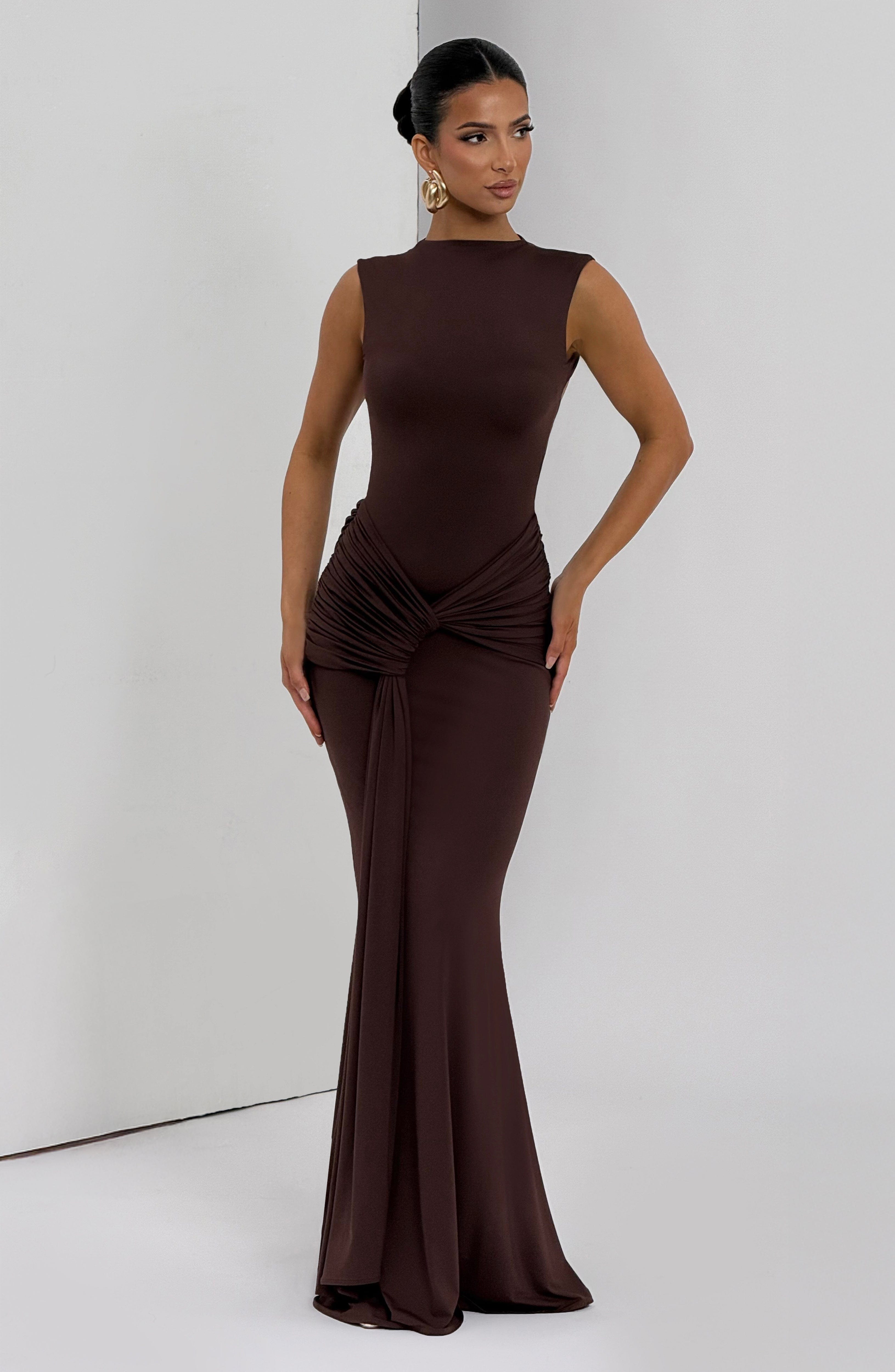Vestido Carbajo™ -  Silueta elegante con drapeado escultural