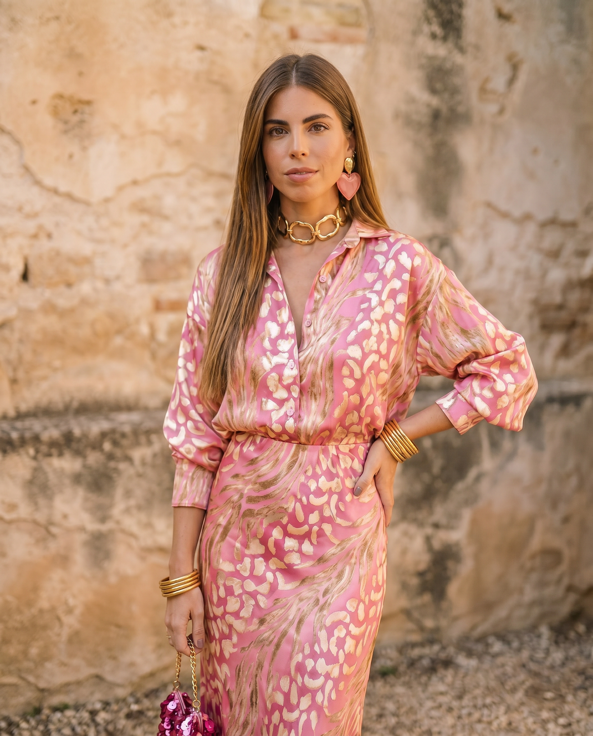 Alva | Vestido de dos piezas elegante de evento