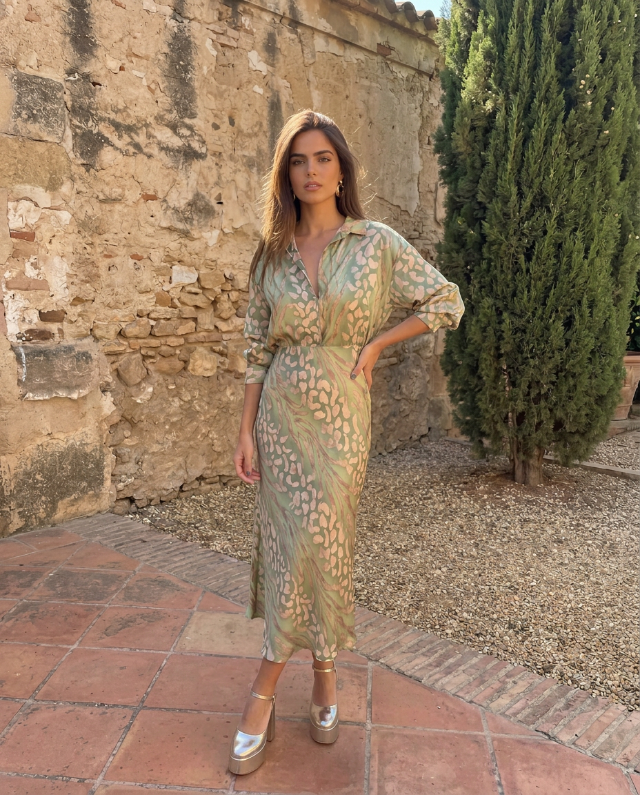 Alva | Vestido de dos piezas elegante de evento