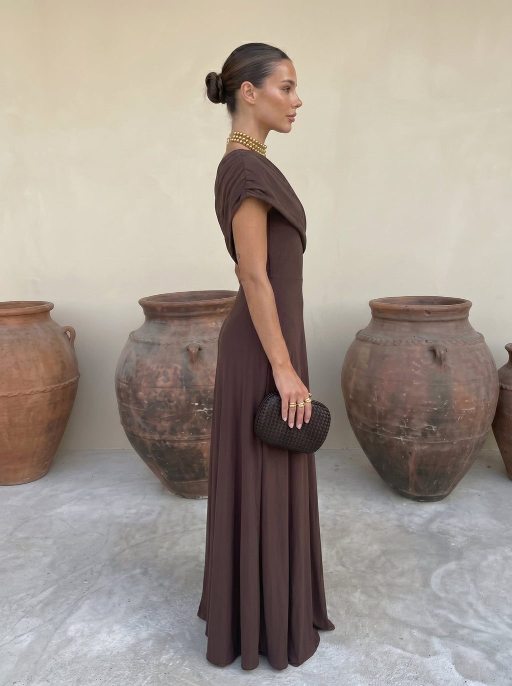 Toledo | Vestido femenino de lino-seda