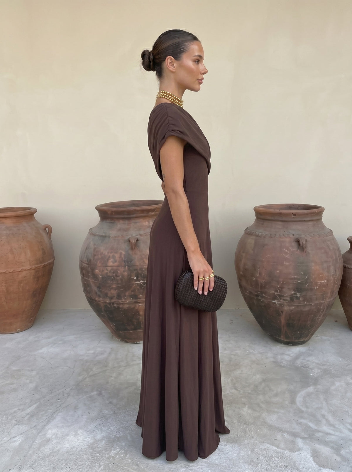 Toledo | Vestido femenino de lino-seda