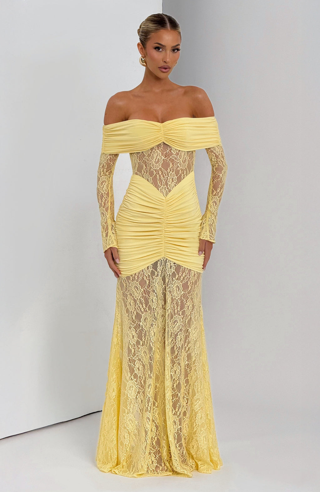 Vestido Libra™ -  Elegancia sofisticada con encaje y drapeado