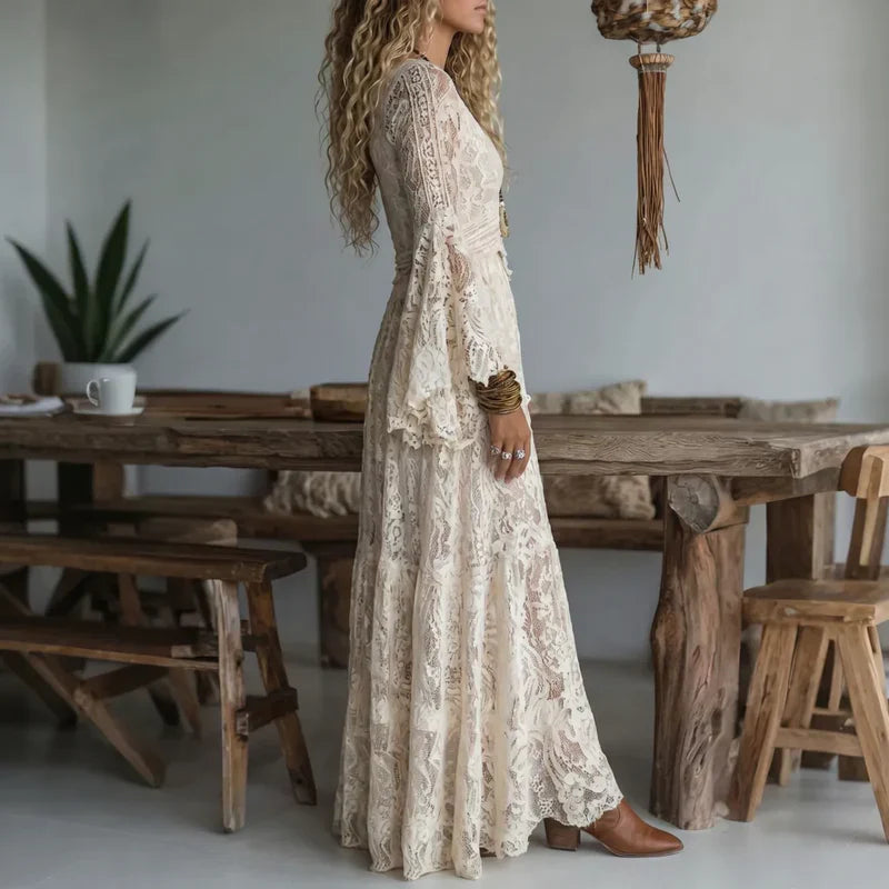Luisa - Vestido largo vintage