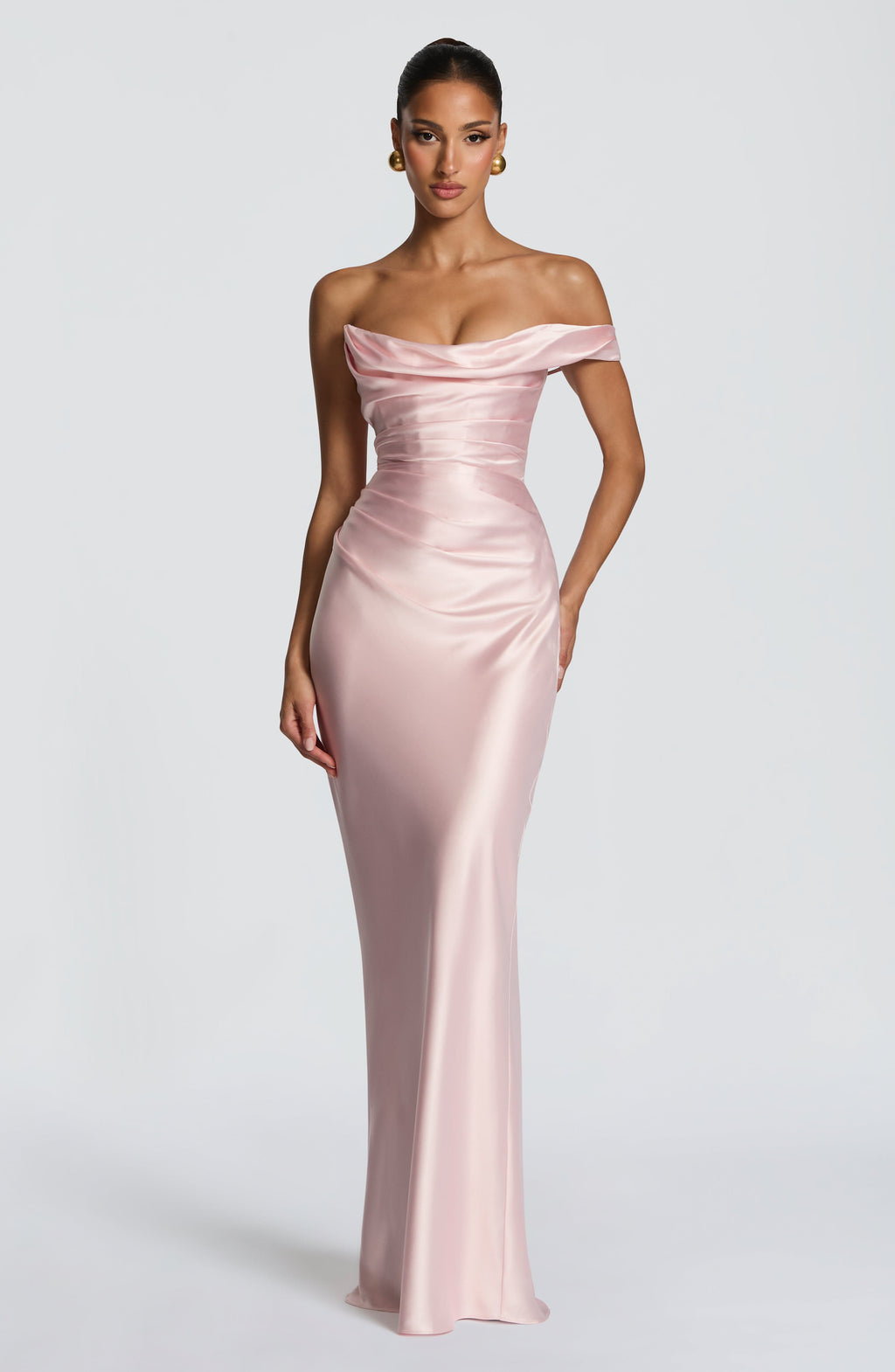 Vestido Carolina™ -  Elegancia asimétrica con caída satinada