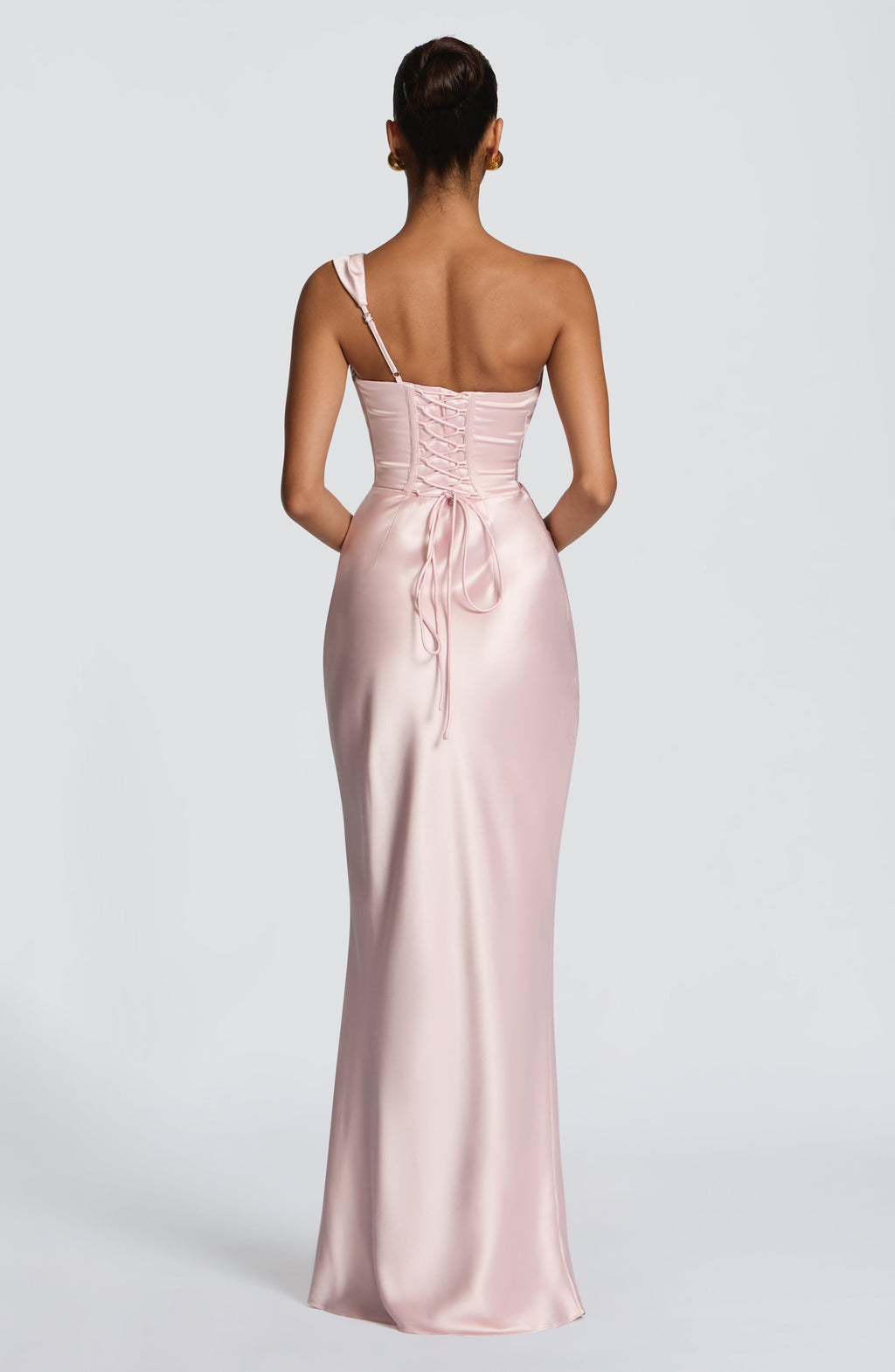 Vestido Carolina™ -  Elegancia asimétrica con caída satinada