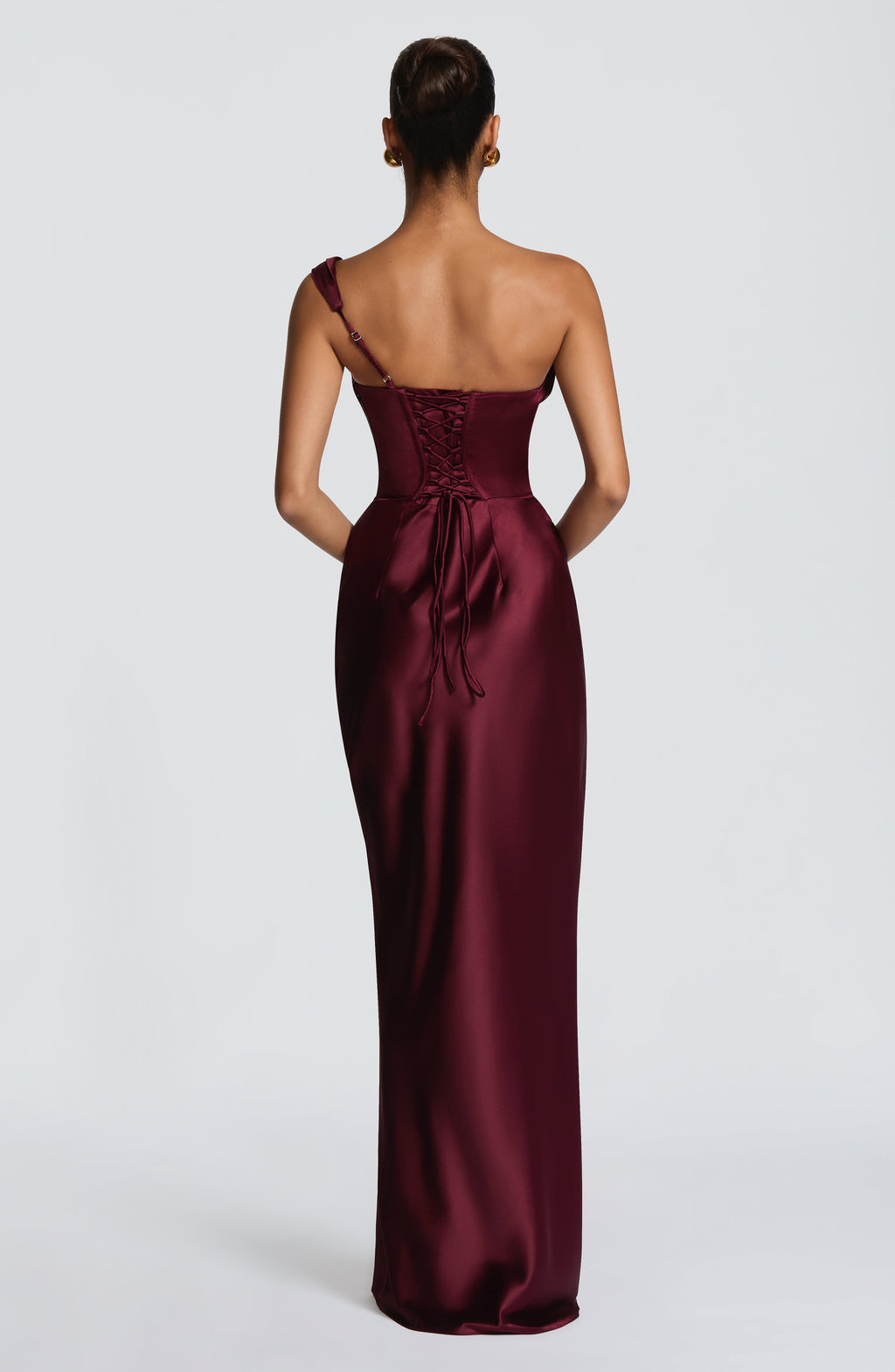 Vestido Carolina™ -  Elegancia asimétrica con caída satinada